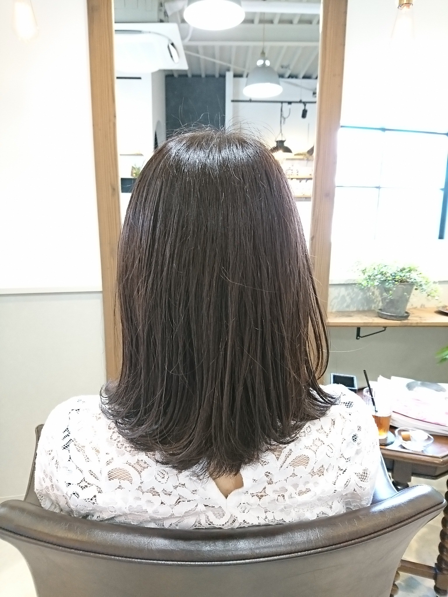 イルミナカラーで透明感のある光色に 函南町 美容室 美容院 Tali タリ